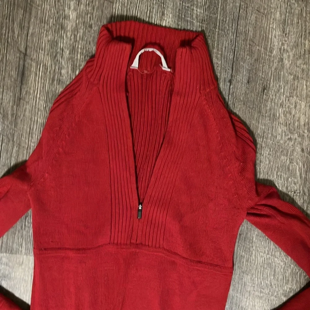 Athleta Wool Blend Sweaterdress in Red - Picture 2 of 12